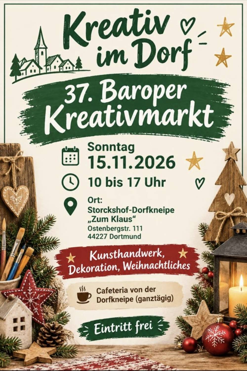 Kreativ im Dorf