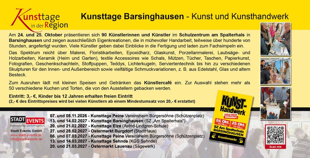 Kunsttage Barsinghausen – Der Kunsthandwerkermarkt | Bild 2