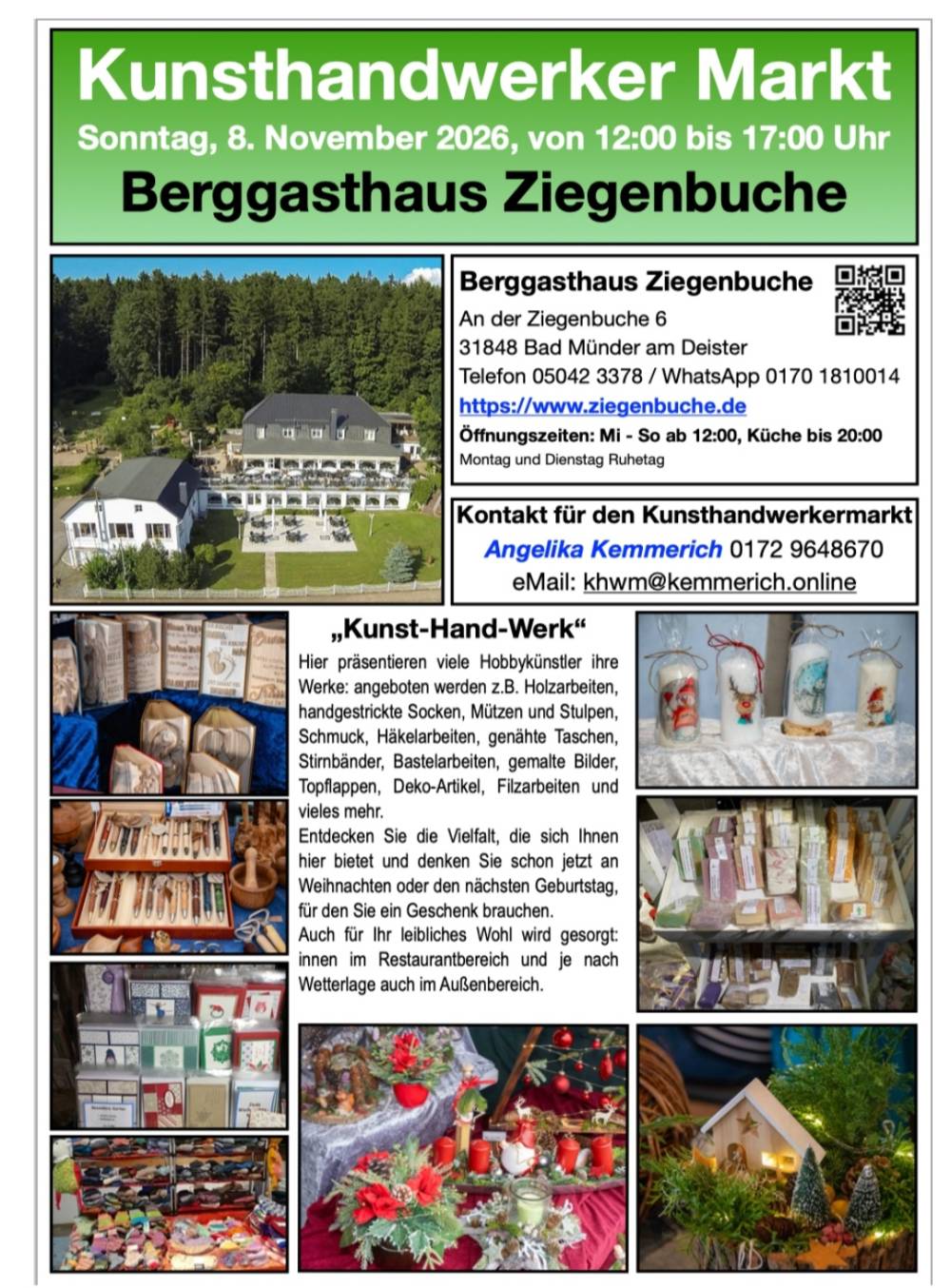 Herbst-Basar an der Ziegenbuche, Bad Münder 