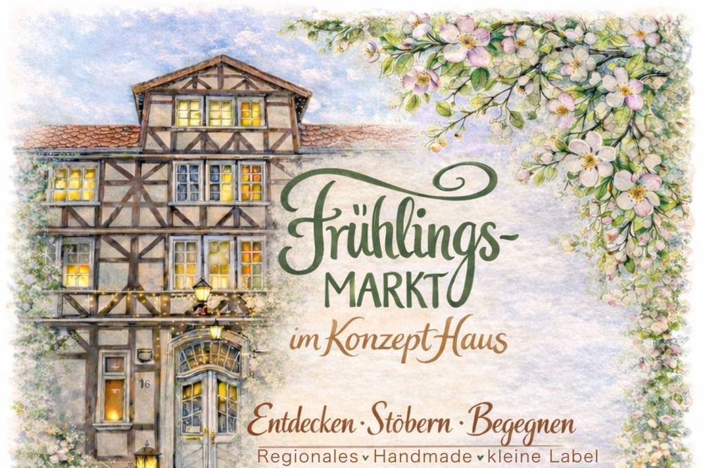 Frühlingsmarkt im Konzepthaus
