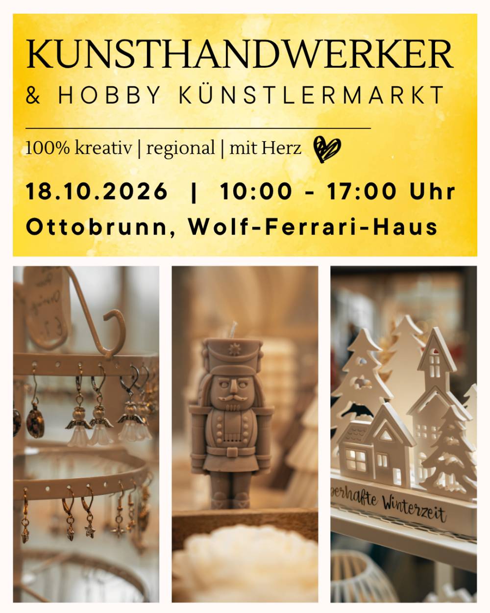 Kunsthandwerker & Hobby Künstlermarkt