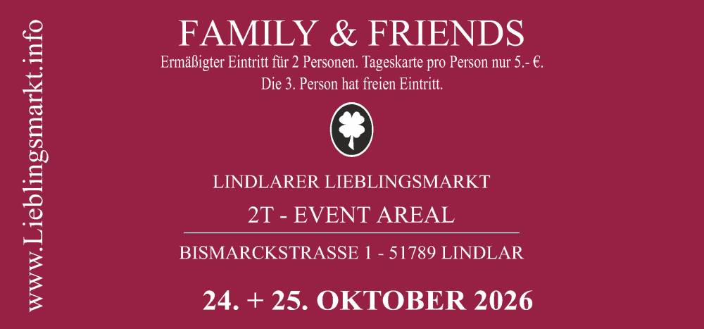 Lindlarer Lieblingsmarkt HERBSTPARTIE