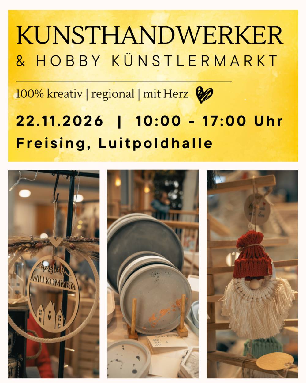 Kunsthandwerker & Hobby Künstlermarkt