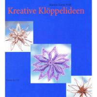 Buch Kreative Klöppelideen – Sterne in 3 D  Klöppelbriefe Anleitungen klöppeln Faltstern Origami Klöppelspitze