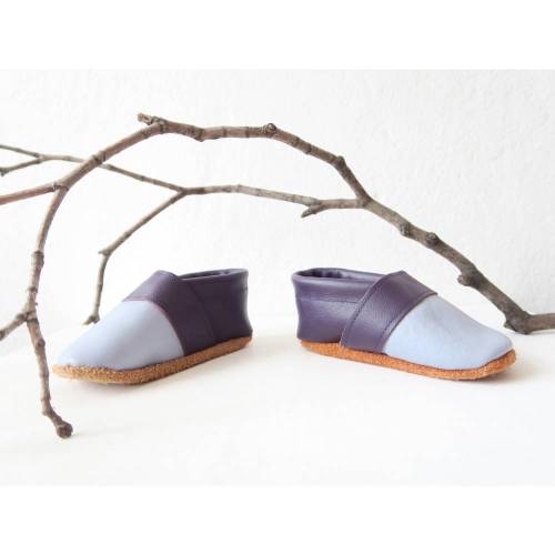 Krabbelschuhe Leder- Größe 20 (chromfrei)