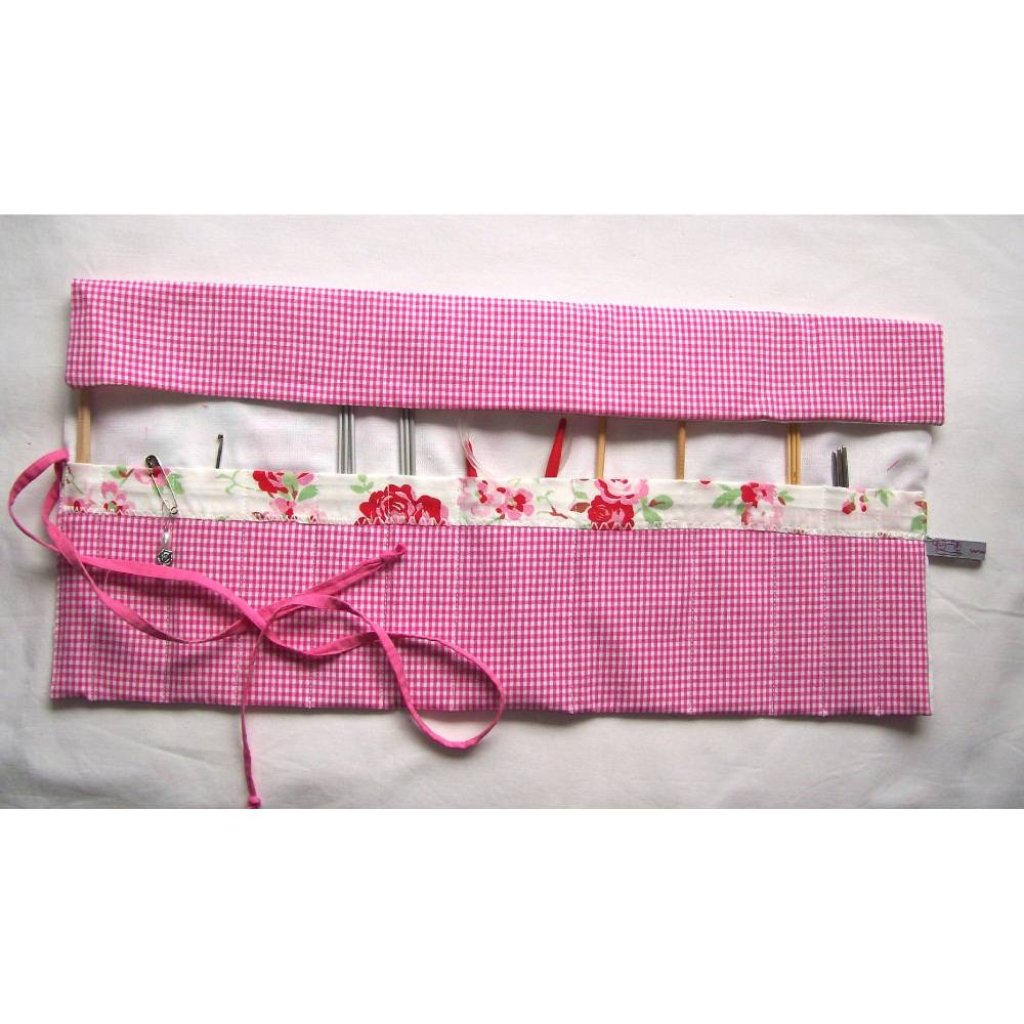 Rollmppchen, Stricknadeltasche, Stricknadeletui aus Stoff, Aufbewahrung  Stricknadeln, Tasche fr Nadelspiele