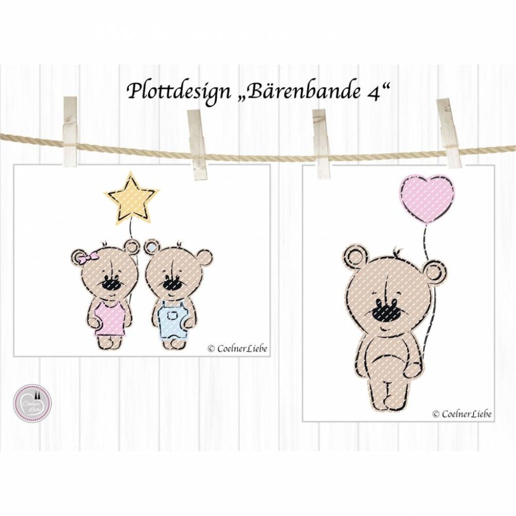 Plottdatei Bärenbande 4 Bild 2