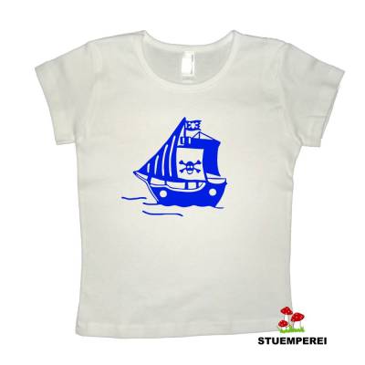 Bügelbild / Flockbügelbild PIRATENSCHIFF #2