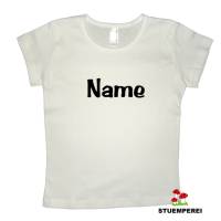 Bügelbild Flock NAME Wunschname #4 personalisiert – Velour, individuell, farbwahl