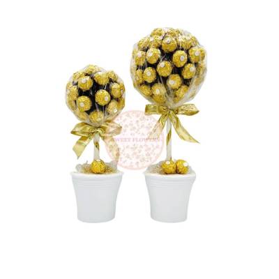 Rocher Pralinen Baum in 2 Größen wählbar Geschenk Geschenkidee Schokolade Geburtstag Weihnachtsgeschenk
