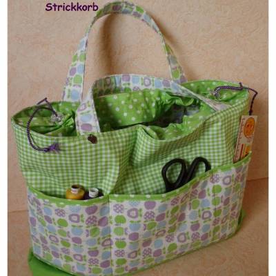 E-Book Handarbeitskorb, Stricktasche, Nähkorb, Nähanleitung