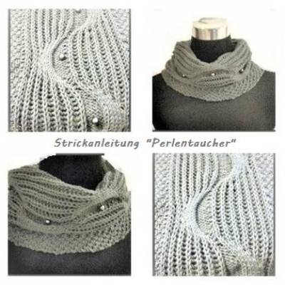 Strickanleitung Loop "Perlentaucher"