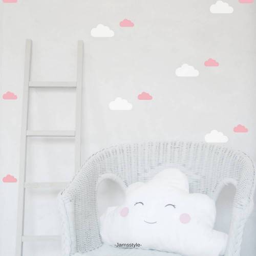 Wandsticker Wandtattoo " Wolken "  31 Stück, 2 Größen