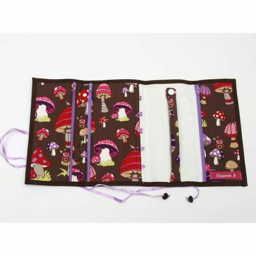 Schmucktasche Schmuckrolle Geschenk Muttertag