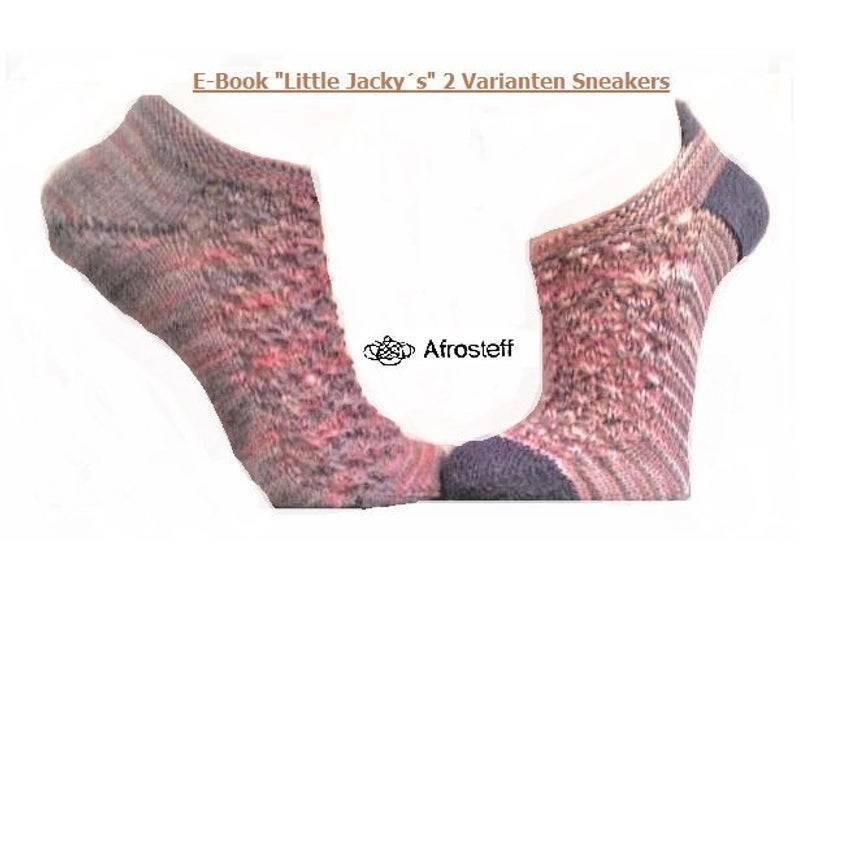 Strickanleitung für Sneaker-Sockenmuster "Little Jackys" mit zusätzlicher Varianten Bild 5