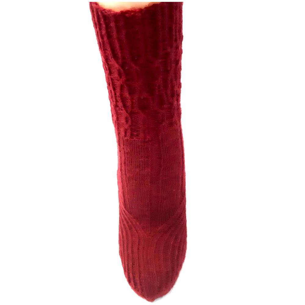 Strickanleitung für Sockenmuster "DNA Socken" für Männer und Frauen Bild 6