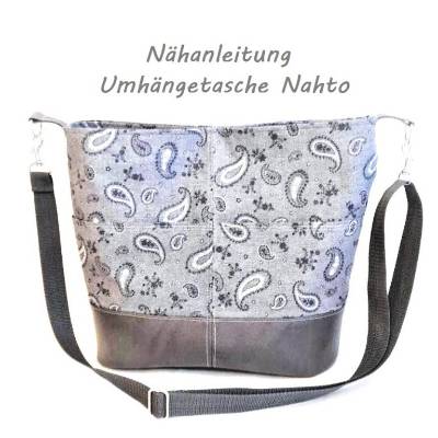 Nähanleitung Umhängetasche Nahto 
