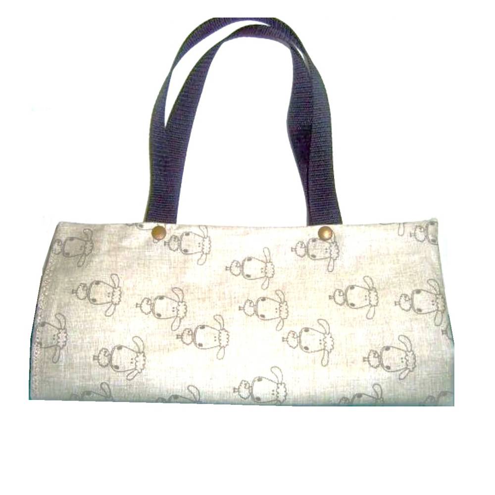 Nähanleitung "Stricktasche für unterwegs", Nähanleitung Projekttasche Bild 4