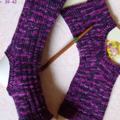 E-Book Strickanleitung Yogasocke, Yoga- Socke