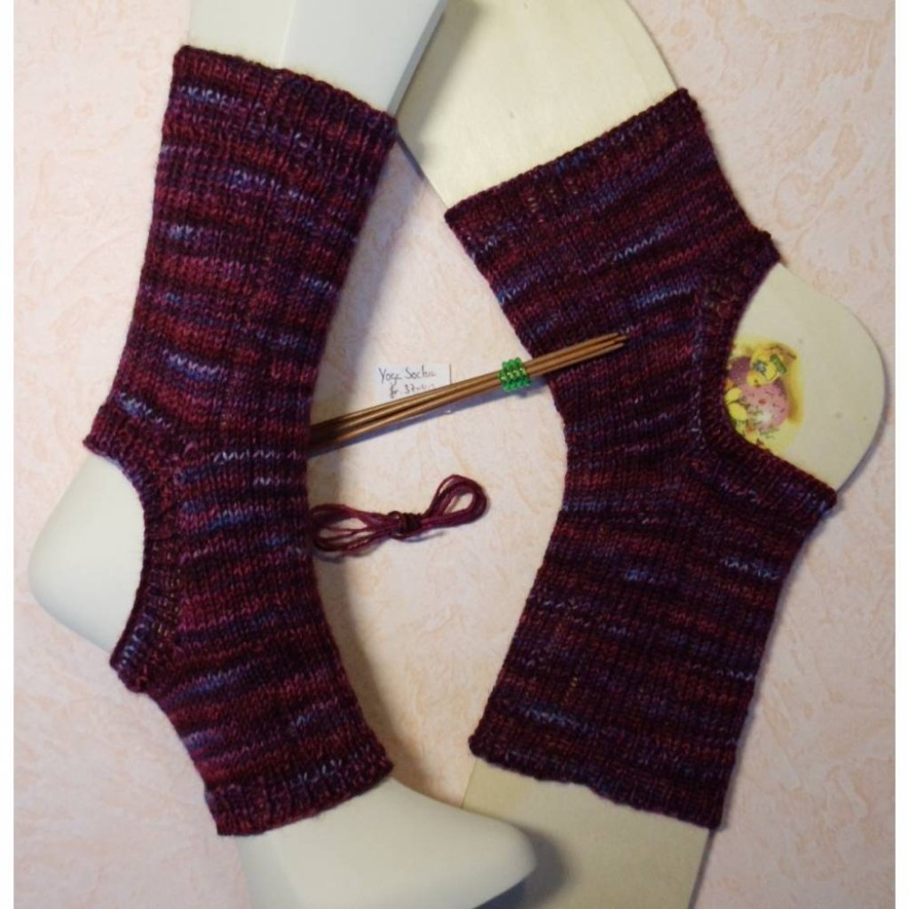 E-Book Strickanleitung Yogasocke, Yoga- Socke Bild 10