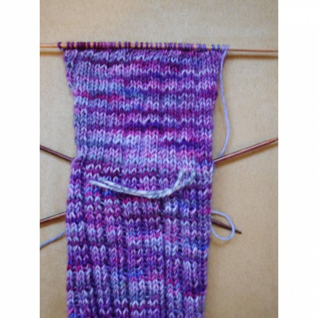E-Book Strickanleitung Yogasocke, Yoga- Socke Bild 2