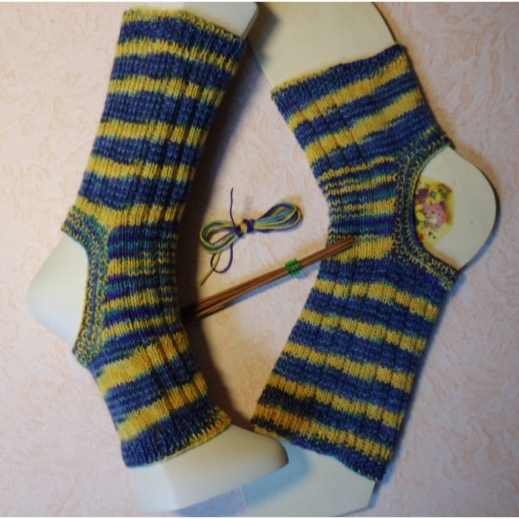 E-Book Strickanleitung Yogasocke, Yoga- Socke Bild 5