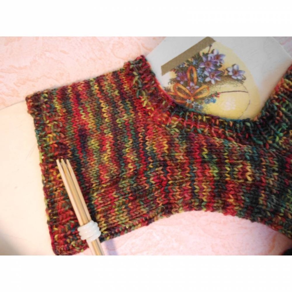 E-Book Strickanleitung Yogasocke, Yoga- Socke Bild 7