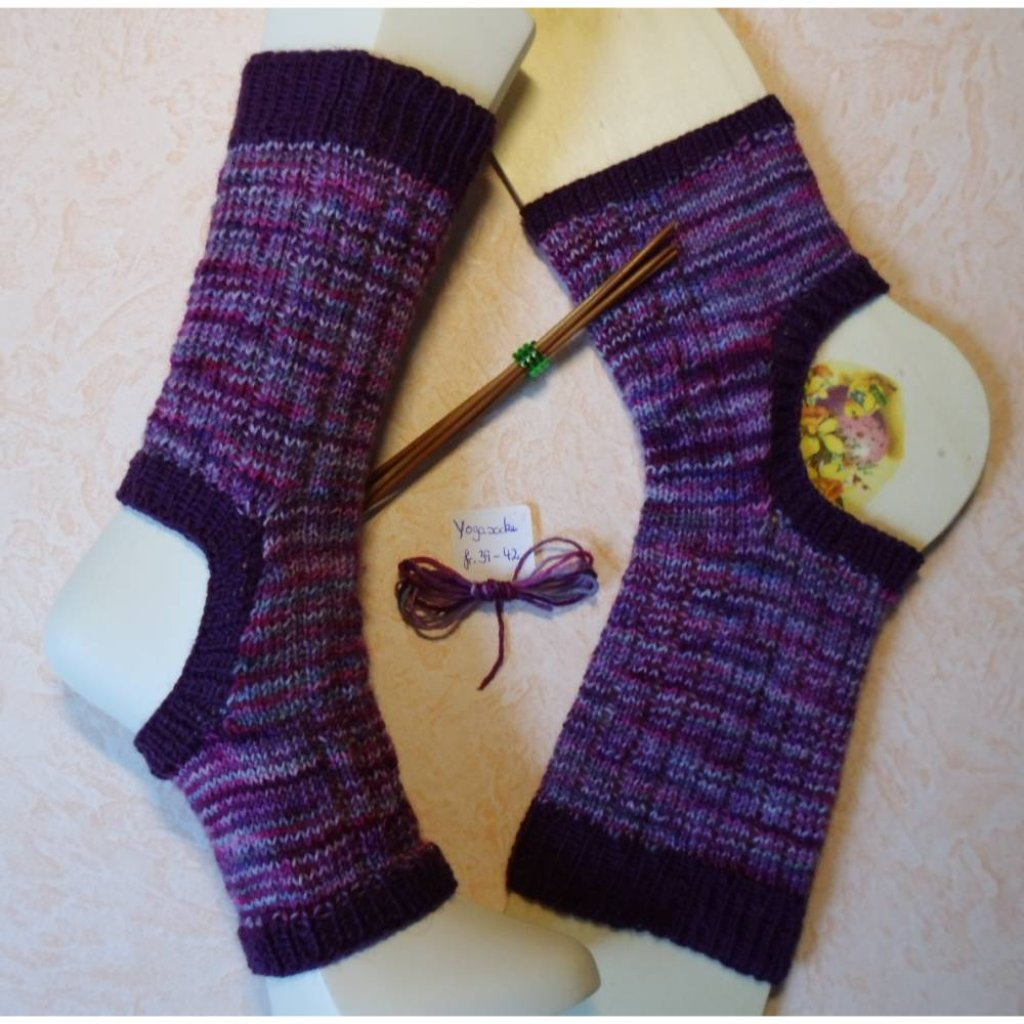 E-Book Strickanleitung Yogasocke, Yoga- Socke Bild 8