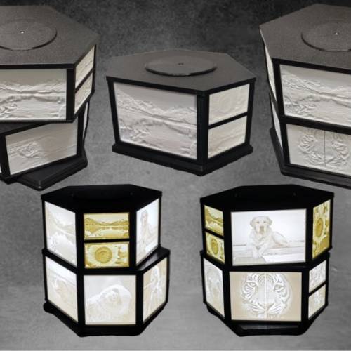 3D Druck | Lithographie | Lichtbild Lithographie | Nachtlicht | Lithographie Foto | Geschenk |Lithophane | Lithophan | 6