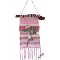Wandbehang handgewebt, 79 x 34cm