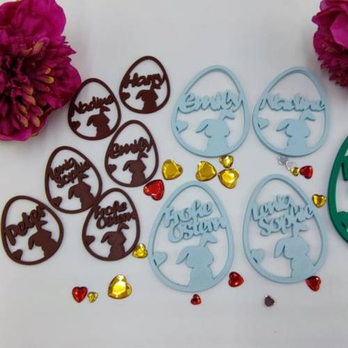 3D Druck | Ostereier | Ostern |Geschenk | Accessoire | Name personalisierbar | Ostereier Aufhängbar