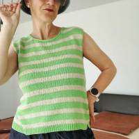 Strickanleitung: Dolly - Top in 4 Doppelgrößen von 36/38 bis 48/50