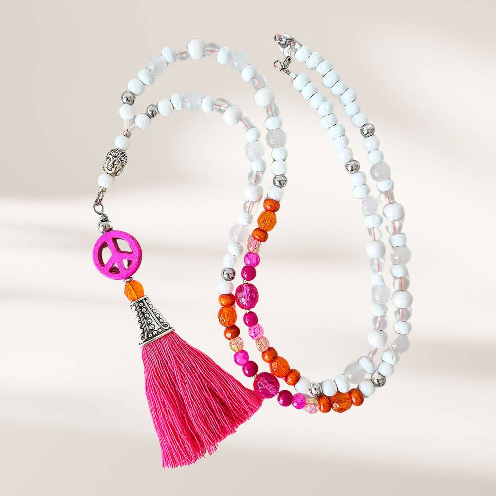 Boho Kette Mit Quaste