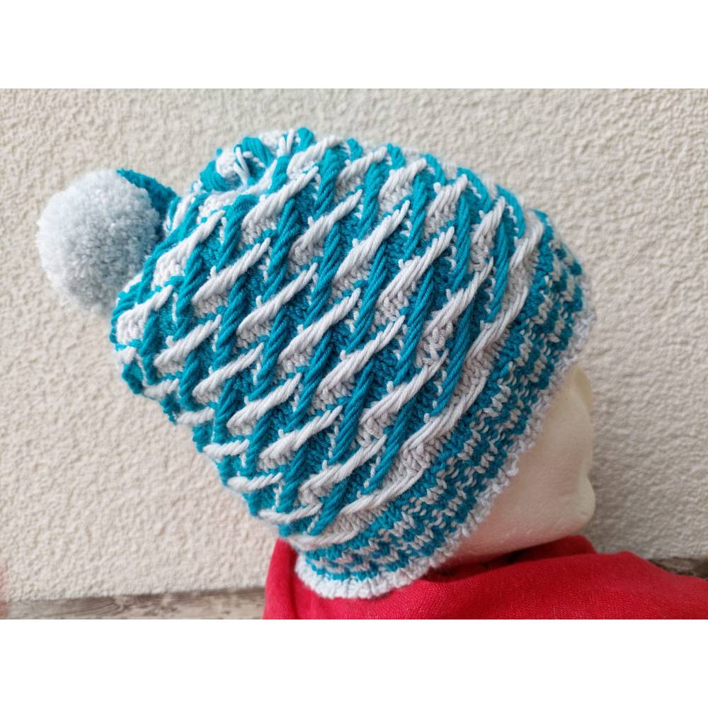 Mütze Serrated Harmony | Strickanleitung Bild 2