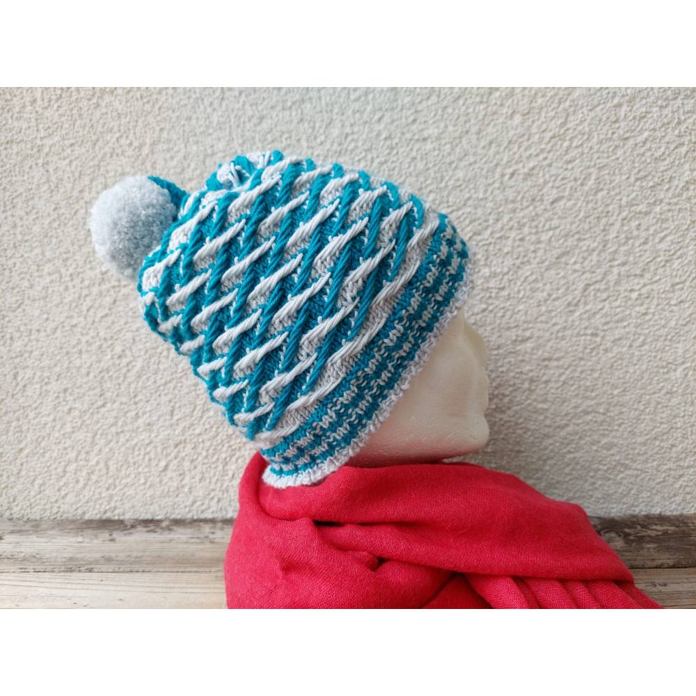 Mütze Serrated Harmony | Strickanleitung Bild 5