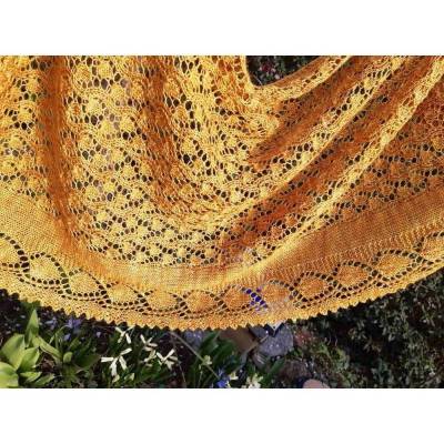 Tuch BLÜTENZEIT | Strickanleitung 