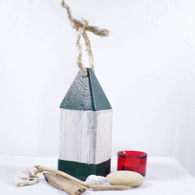 Wohndeko, Altholz, Upcycling, Boje, Meeresdeko, maritm, Hummerboje, Türstopper, Holz, upcycling