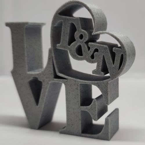 Love, 3D Druck, Valentins Tag, Valentin, love, 3D Druck Love, Name, Geschenk, Individueller Name, Für Sie, Für Ihn, Hoch