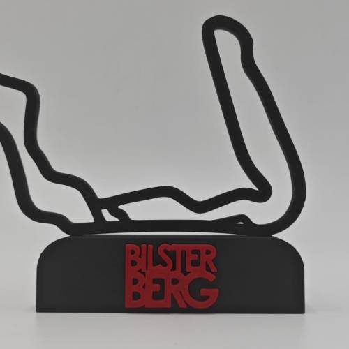 3D Druck | BilsterBerg | Streckenlayout |  BilsterBerg Schreibtisch Skulptur
