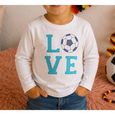 Stickdatei Fußball in Love Set 942 Ball / Fussball