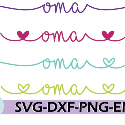 Muttertag Oma Plotterdatei 