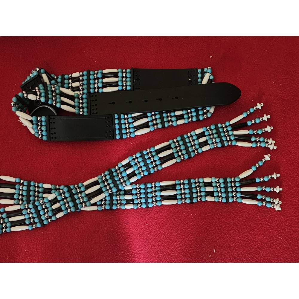 Powwow Ohrschmuck, in Anlehnung an Originale Bild 4