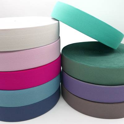 Wäschegummi Gummiband flach 40mm breit – Meterware, verschiedene Farben, elastisch für DIY & Kleidung