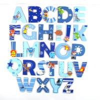 Holzbuchstaben Junge Baby