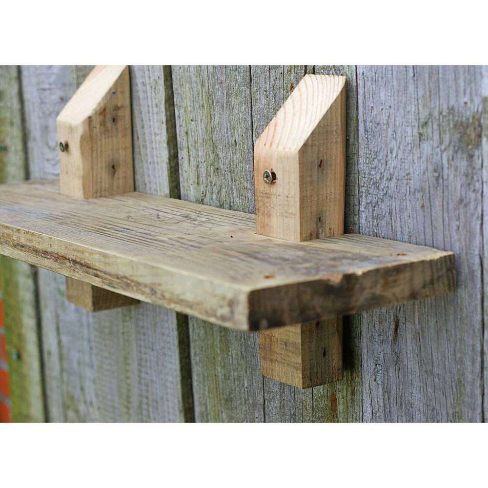 Wandregal aus Palette, Wohndeko, Wandschmuck, Palettenmöbel, einzigartig, Holz, Wohndeko, Holzregal, Palettenholz Regal, Bild 3