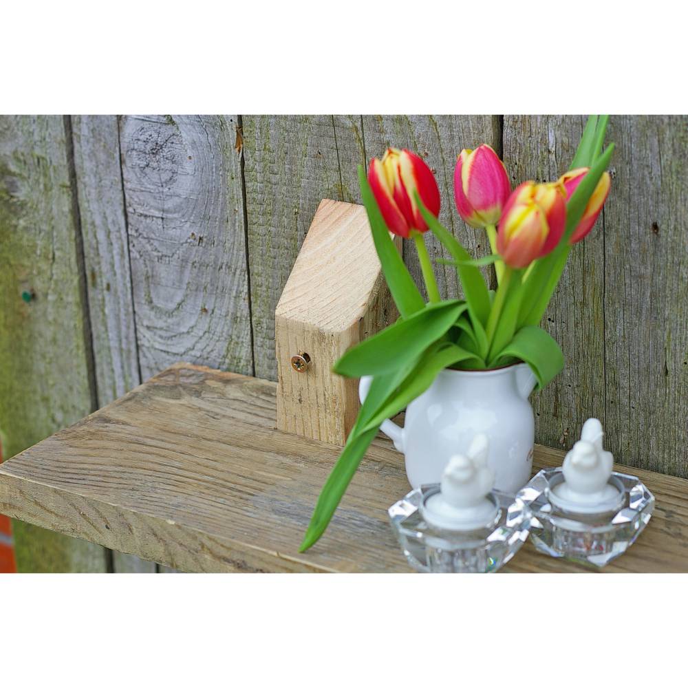 Wandregal aus Palette, Wohndeko, Wandschmuck, Palettenmöbel, einzigartig, Holz, Wohndeko, Holzregal, Palettenholz Regal, Bild 5