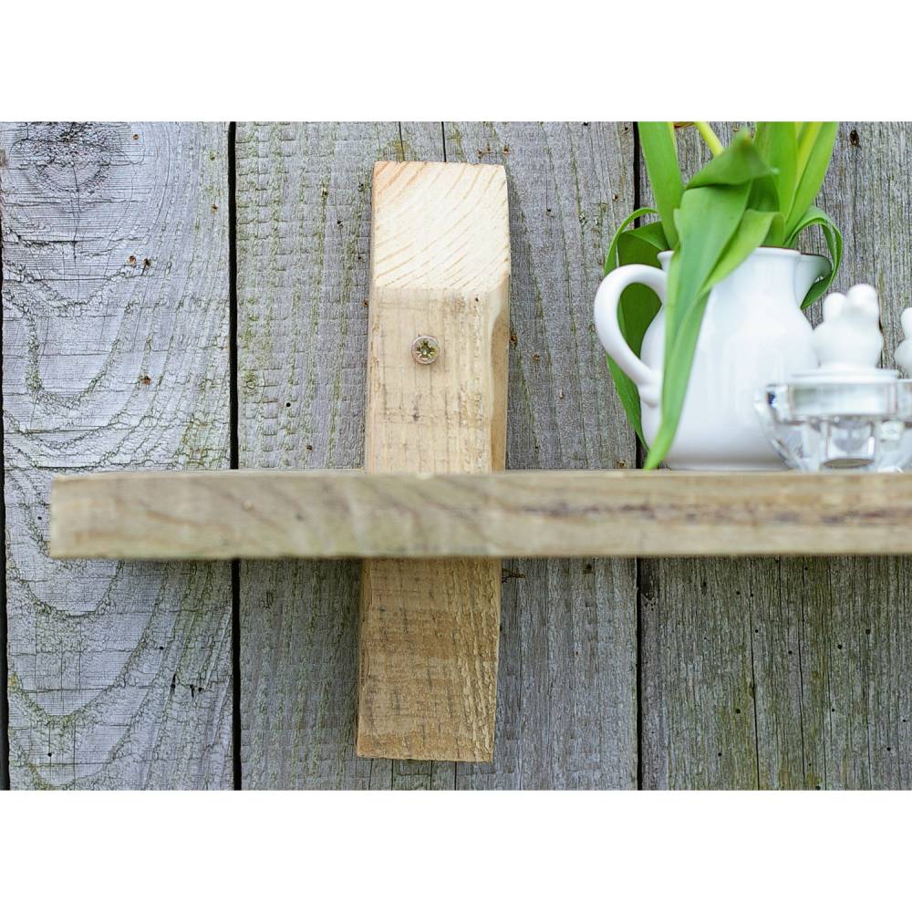 Wandregal aus Palette, Wohndeko, Wandschmuck, Palettenmöbel, einzigartig, Holz, Wohndeko, Holzregal, Palettenholz Regal, Bild 6