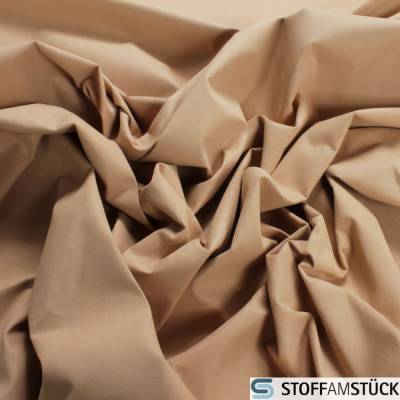 Stoff PCR Polyurethan Kunstleder Wildleder beige Wildlederimitat Pre-Consumer 