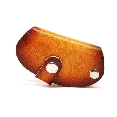 Leder Schlüsselbund Schlüsseletui Personalisierbar – Saddle OX – Antique Light