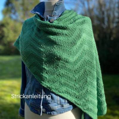 Strickanleitung Lizas Tuch Swinging Lines
